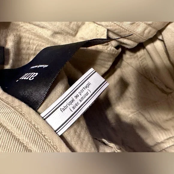 AMI Alexandra Mattiussi Tan CarrotOversized Trousers Pant Size XL Like…